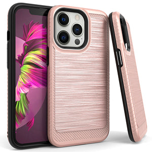 iPhone 13 PRO 6.1 Brushed Case 3 Rose Gold