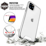 Silicone Clear Hard Tpu for iPhone 12 / 12 Pro