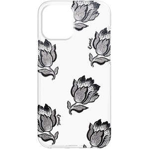 Coach Protective Case for iPhone 12 & 12 Pro 6.1" - Desert Tulip Black Clear