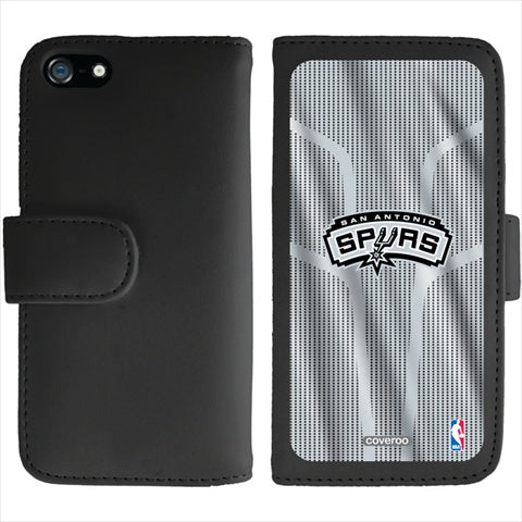 Coveroo San Antonio Spurs Jersey Design on iPhone 5 and 5S Wallet Folio Case