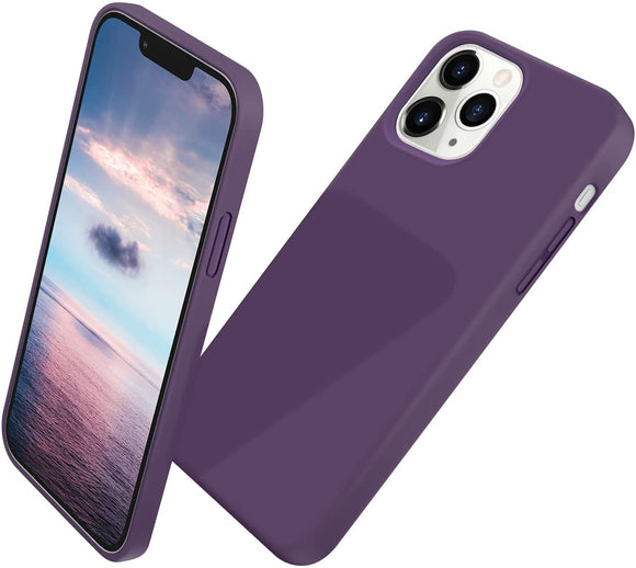 iPhone 13 Pro Silicone Case - Dark Purple