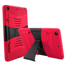 iPad 10.2 7th Gen 2019 Hybrid Case - Red