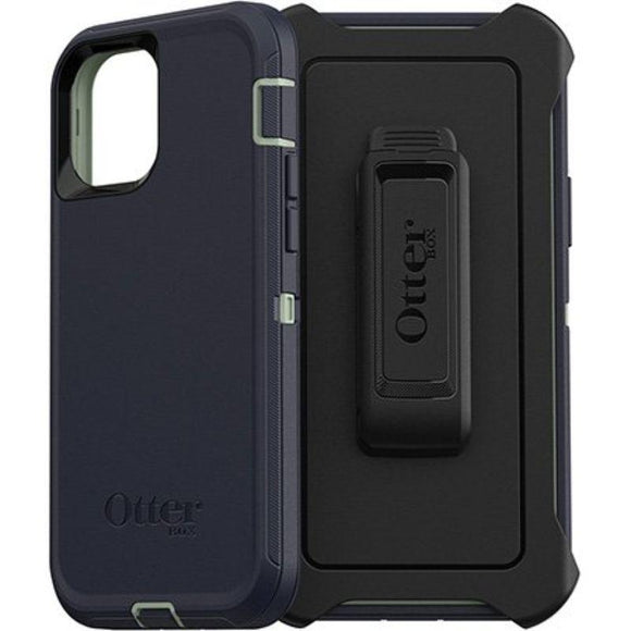 Otter Box Defender Rugged Protective  Case(Varsity Blues)- iPhone 12 pro max