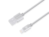 MEENOVA USB TO LIGHTNING CABLE 1M/3FT - SILVER