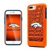 iPhone 6S Plus / 6 Plus NFL Case Slim Dual layer Hybrid Hard Case on TPU Case [Denver Broncos] by NFL