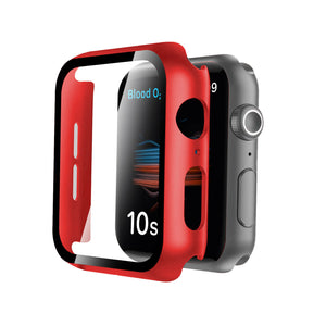 Apple Watch Glass Protector Case Cover Size 40mm Red