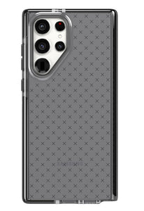 Tech21 Evo Check - Samsung Galaxy S22 Ultra Case - Smokey Black