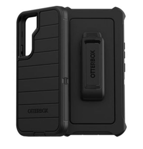 OtterBox - Defender Series Pro Hard Shell for Samsung Galaxy S22 Ultra - Black