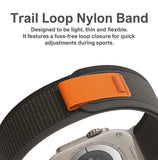 Apple Watch Trail Loop Band 42/44/45/49mm - Black/Grey