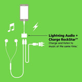 Belkin Lightning Audio + Charge RockStar for iPhone X/8 Plus/7 plus/7 iPad