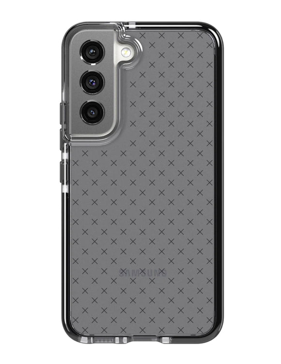 Tech21 Evo Check - Samsung Galaxy S22 Plus Case - Smokey Black