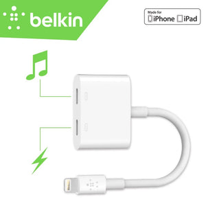 Belkin Lightning Audio + Charge RockStar for iPhone X/8 Plus/7 plus/7 iPad