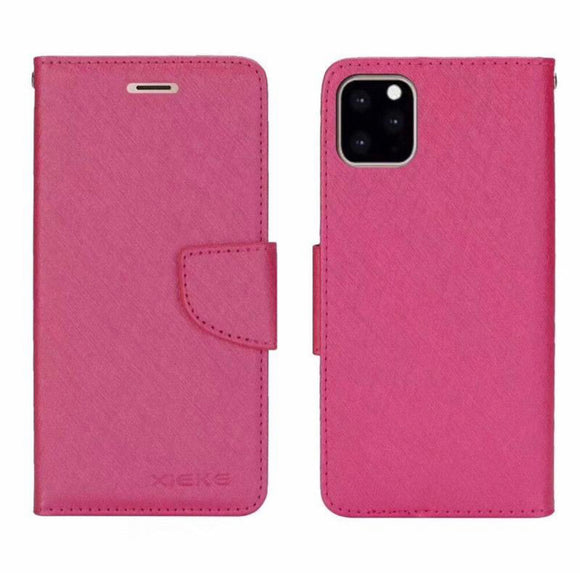 XIEKE Wallet case iPhone 13 Pro Max  (Pink)