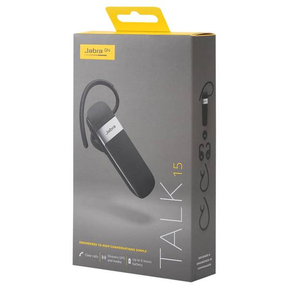 Jabra TALK 15 Bluetooth Wireless In-Ear Headset