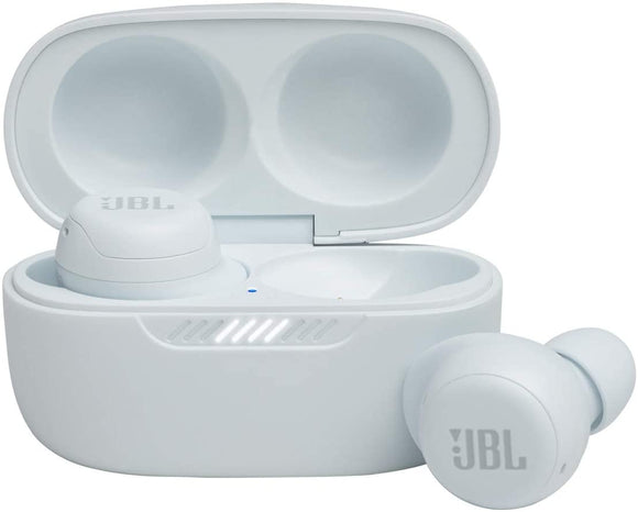 JBL Live Free NC+ White In-Ear Headphones