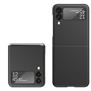 Samsung Galaxy Z Flip3 5G Flip Snap On Premium Matte Finish Case Cover - Black