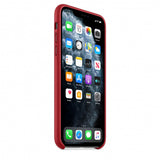 Apple Leather Case (for iPhone 11 Pro Max) - (Product) RED