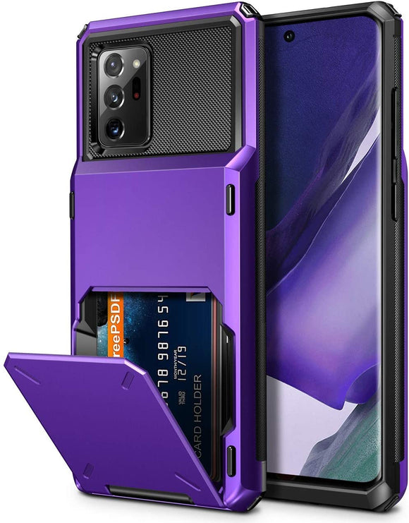 Samsung Note 20 Ultra Folder Hyrbid case - Purple
