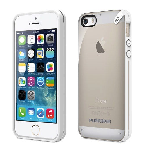 PureGear Slim Shell for iPhone 5/s/SE - Clear/Clear
