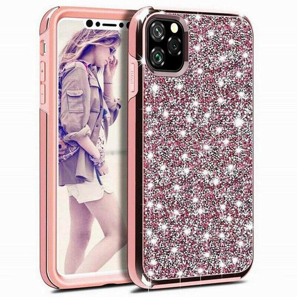 Sparkly Diamond case For 13 Pro Max - Pink