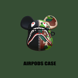 Airpods Pro  Silicone Case (Bearbrick Camo)