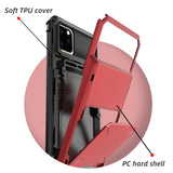 iPhone 11 Pro Max Credit Card Hyrbid case - Red