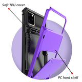 iPhone 11 Pro Max Credit Card Hyrbid case - Purple