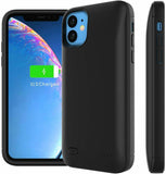 Black Smart Stand Battery Power Phone Case -iPhone 11