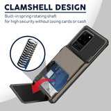 Samsung Galaxy S20 Ultra (6.9") Credit Card Hyrbid case- Black