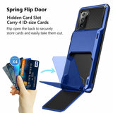 Samsung Note 20 Ultra Folder Hyrbid case - Blue
