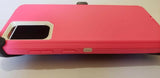 PHONE CASE WITH CLIP S20 - PINK