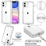 Phone Case iPhone 12 / 12 Pro 6.1 With Belt Clip (Clear)