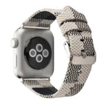 Apple Watch Band 42/44 mm Plaid White