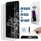 UV Glue Tempered Glass Protector S20 Ultra