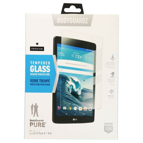 BodyGuardz Pure Series Premium Tempered Glass for LG