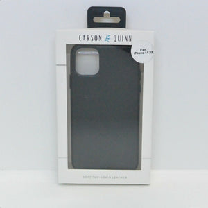 Carson & Quinn Soft Touch Silicone iPhone 11/Xr Black