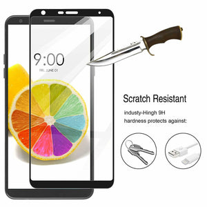 Full Cover Screen Protector For LG Stylo 5 Tempered Glass