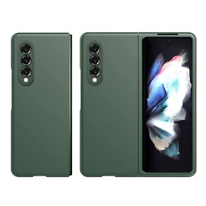 For Samsung Galaxy Z Fold 4 Flip Snap On Premium Matte Finish Case Cover - Midnight Green