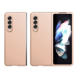 For Samsung Galaxy Z Fold 4 Flip Snap On Premium Matte Finish Case Cover - Rose Gold