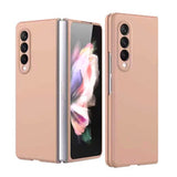 For Samsung Galaxy Z Fold 4 Flip Snap On Premium Matte Finish Case Cover - Rose Gold