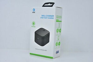 AT&T Wall Charger Fast Charge 18W Power Single USB-C