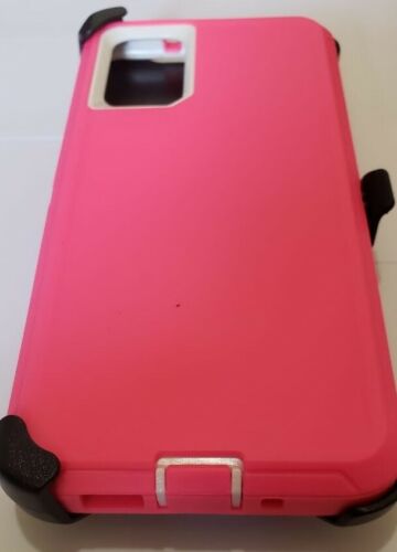 PHONE CASE WITH CLIP S20 - PINK