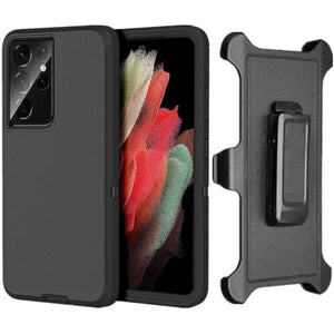 Phone Case Samsung Galaxy S23 With Belt Clip - Black