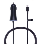 AT&T Fast Charge Type-C + USB-A Car Charger Black