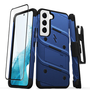 ZIZO BOLT Bundle Galaxy S22 Case - Blue