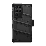 ZIZO BOLT Bundle Galaxy S22 Ultra Case - Black