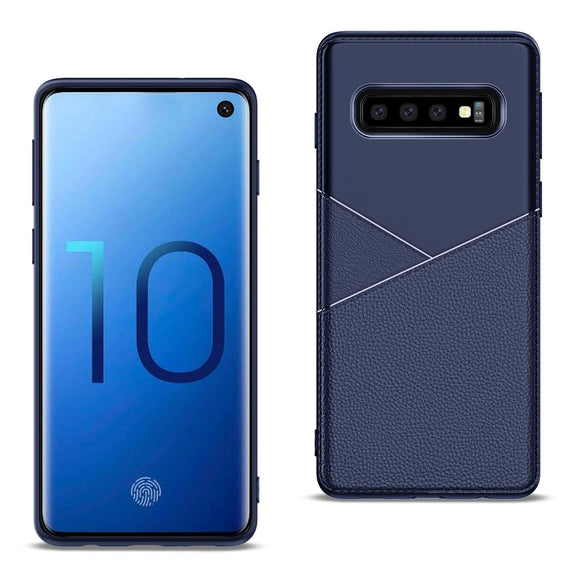 Samsung Galaxy S10 Case Leather TPU Flexible Soft Protective Cover