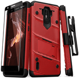 Zizo Bolt Series Nokia 3.1 C Case (Red/Black)