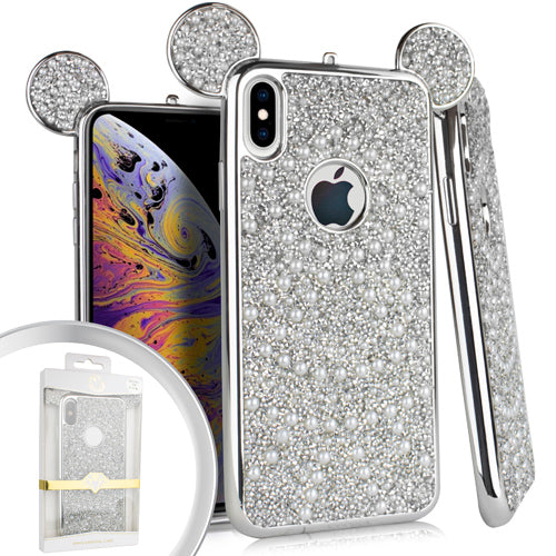 iPhone XS Max 6.5 ONYX Teddy Pearl Silver
