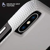 Case-Mate Iphone Xs Max Tough Grip - White/Black